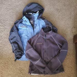 Columbia Titanium 3in1 snow winter jacket